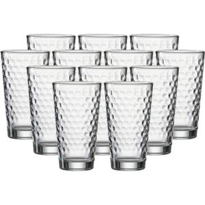 Ritzenhoff &amp; Breker Favo Longdrinkglas 400 ml transparent 12er Set - DS