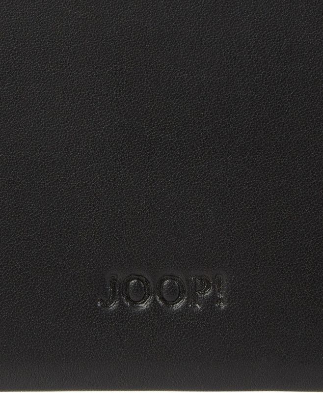 Joop! Pero Nestor Portemonnee Leer 11 cm  zwart