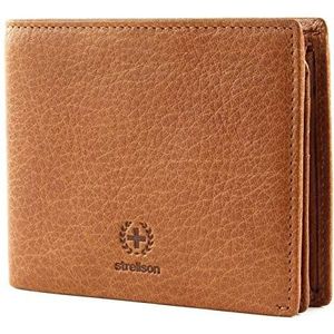 Strellson Blackwall BillFold H7 Portemonnee RFID Leer 12 cm cognac