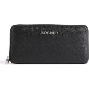 Bogner Andermatt Ela Portemonnee RFID Leer 18,5 cm black