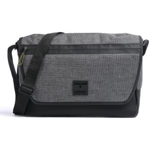 strellson Schoudertas Laptoptas met laptopvak Northwood 2.0 Dorian Messenger Dark Grey Grijs
