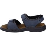 Josef Seibel - Rafe - Sandalen - Ocean/Zwart - Leren Binnenzool