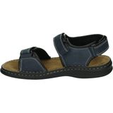 Josef Seibel - Rafe - Sandalen - Ocean/Zwart - Leren Binnenzool