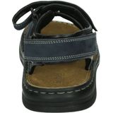 Josef Seibel - Rafe - Sandalen - Ocean/Zwart - Leren Binnenzool