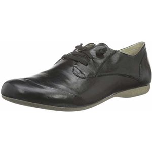 Josef Seibel Instappers Fiona 01 Comfortschoen, instapschoen met elastische decoratieve veters