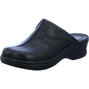 Josef Seibel - Catalonië - Klompen - Zwart - Leer - Instapper