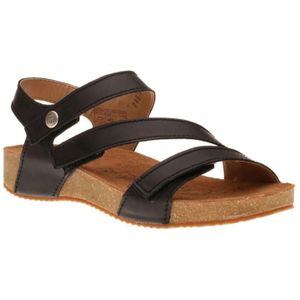 Josef Seibel Dames Tonga 25 sandalen, Schwarz zwart, 39 EU