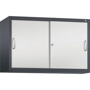 ACCURADO opzetkast met schuifdeuren, 1 legbord, h x b x d = 790 x 1200 x 400 mm C+P