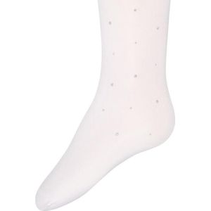 Ewers Panty met Zilveren Stipjes | 961017 | Wit | 122-128