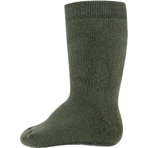 Ewers - Antislip Kindersokken - Olive - Katoen