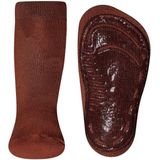 Ewers antislip sokken koper cognac bruin