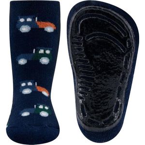 EWERS - Antislip Kindersokken - Navy - Tractorprint