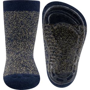 Antislipsokken - Donkerblauw - Met Glittergaren