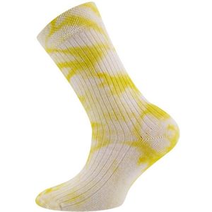 EWERS - Kindersokken - Geel - Ribstof - Batik/Tie-dye Print