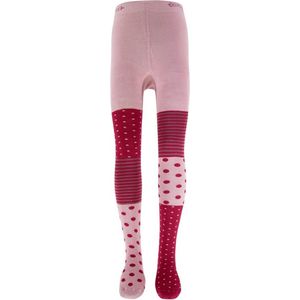 Maillot Ewers Roze/Fuchsia - Vlakken met Dots en Streepjes-122/128