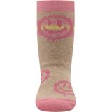 Ewers - Antislip Sokken - Light Blue - Met Smiley Print