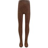 Ewers - Kindermaillot - Mahagoni-gold - Katoen - Ribmotief met Glitter