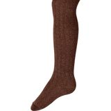 Ewers - Kindermaillot - Mahagoni-gold - Katoen - Ribmotief met Glitter