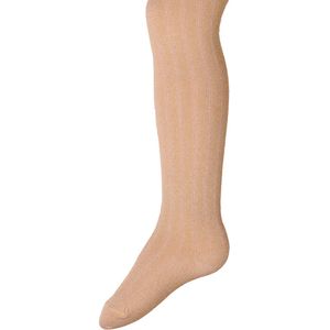 Ewers Maillot Kindermaat - Fijne Rib en Goudkleurig Metaaldraad LUREX - Ivoorkleur/Ecru-122/128