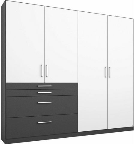 rauch Kleiderschrank "Harburg Drehtürenschrank Schlafzimmerschrank mit viel Stauraum", Bestseller Schrank Garderobe im Schlafzimmer