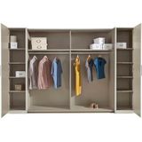 rauch Schwebetürenschrank »Kleiderschrank Drehtürenschrank Schrank Garderobe KRONACH TOPSELLER«, mit Dreh- und Schwebetüren und vielen Einlegeböden MADE IN GERMANY
