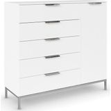Sideboard  Flipp ¦ weiß ¦ Maße (cm): B: 120 H: 111 Kommoden & Sideboards > Sideboards - Sconto