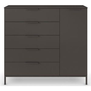 rauch Kast met laden en deuren Flipp 1 deurs met 5 laden en soft-close functie