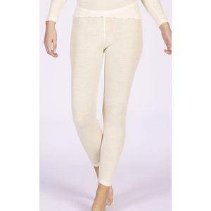Nina von C - Merino Wollen Thermo Legging - Champagne - 70% Merino-Wol, 30% Zijde