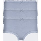 Nina von C - Taillesslip - Slips - Zwart - 3-pack - 95% Modal, 5% Elastaan