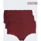 Nina von C - Taillesslip - Slips - Zwart - 3-pack - 95% Modal, 5% Elastaan