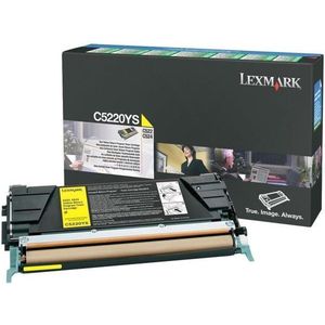 Lexmark Toner 00C5220YS geel
