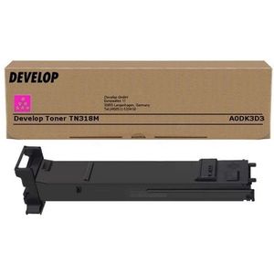 DeveLop - TN-318M - Toner - Magenta - Origineel - Capaciteit 8000 Pagina's