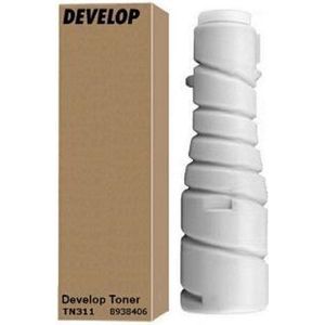 Inkadoo, Toner, Develop 8938-4060-00TN-311 toner zwart 17.500 pagina's zwart Develop Ineo 350 (BK)