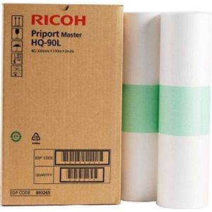 Ricoh HQ90L (893265) master roll 2 stuks (origineel)