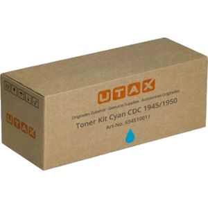 Utax 654510011 toner cartridge cyaan (origineel)