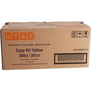Utax - 652611016 - Toner - Geel - Origineel - Capaciteit 3700 pagina's