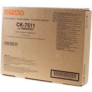 Utax - CK-7511 - Toner - Zwart - Origineel - 35.000 Pagina's