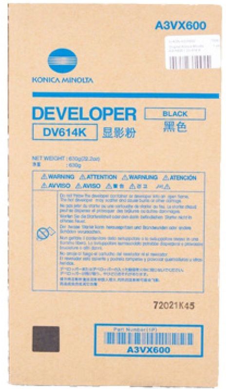 Konica Minolta - A3VX600 - Ontwikkelaar - Zwart - Origineel