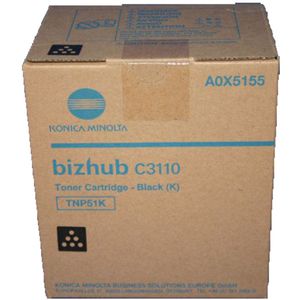 Konica Minolta - TNP51 - Toner - Zwart - Origineel