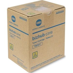 Konica Minolta - TNP-51Y - Toner - Geel - 5000 Pagina's