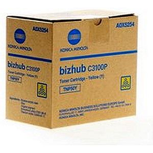 Konica Minolta - A0X5254TNP-50 Y Toner - Geel - 5.000 Pagina's