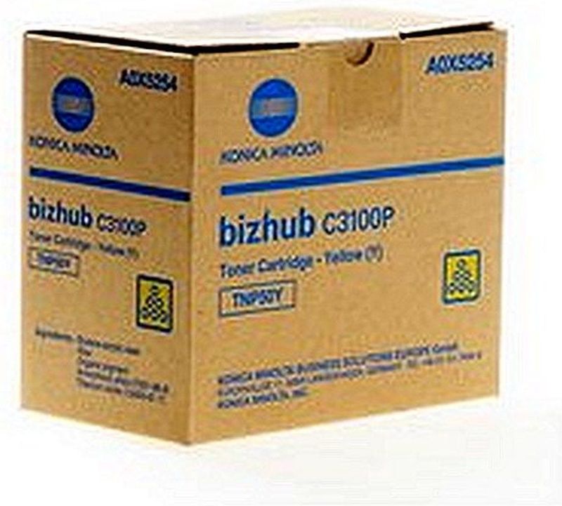 Konica Minolta - A0X5254TNP-50 Y Toner - Geel - 5.000 Pagina's