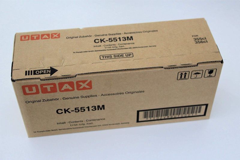 UTAX - CK-5513M - Toner - Magenta - Voor UTAX 355ci/356ci series