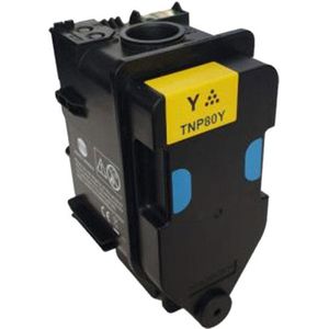 Konica Minolta - TNP-80Y - Toner - Geel - Origineel - 9000 Pagina's