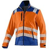 KÜBLER® unisex Warnjacke REFLECTIQ orange, kornblau Größe 4XL