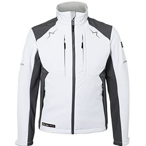 Kübler Workwear Kübler Bodyforce Ultrashell werkjas, zwart/korenbloemblauw, wit/antraciet, L