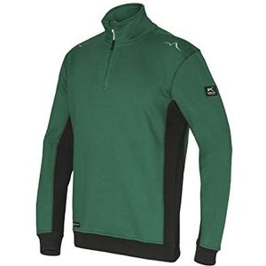 Kübler Workwear KÜBLER Pulse Handcraft Troyer | mosgroen/zwart | maat 3XL