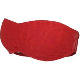 Urban Classics - Laces Bandeau Top - Rood - Dames