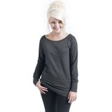 Urban Classics Sweater/trui- Wideneck Grijs