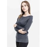 Urban Classics Sweater/trui- Wideneck Grijs